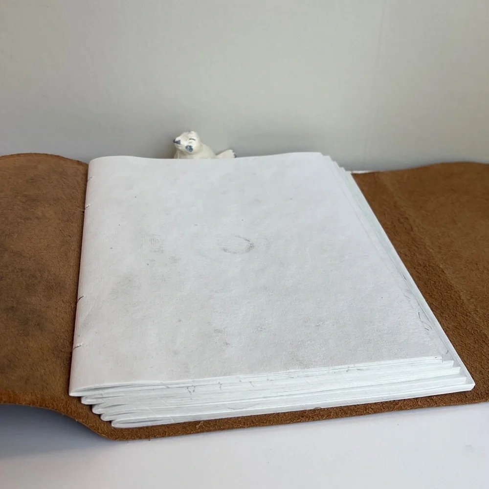 Cracker Barrel Horse Die Cut Leather Journal